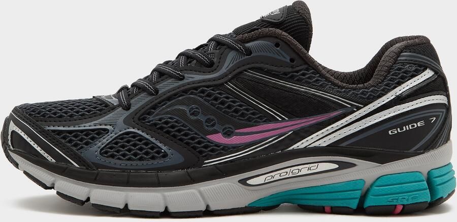 Saucony ProGrid Guide 7 Dames Zwart- Dames Zwart