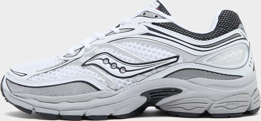Saucony ProGrid Omni 9 White Cadet Unisex Sneaker Retro Running Wit Blauw - Foto 3