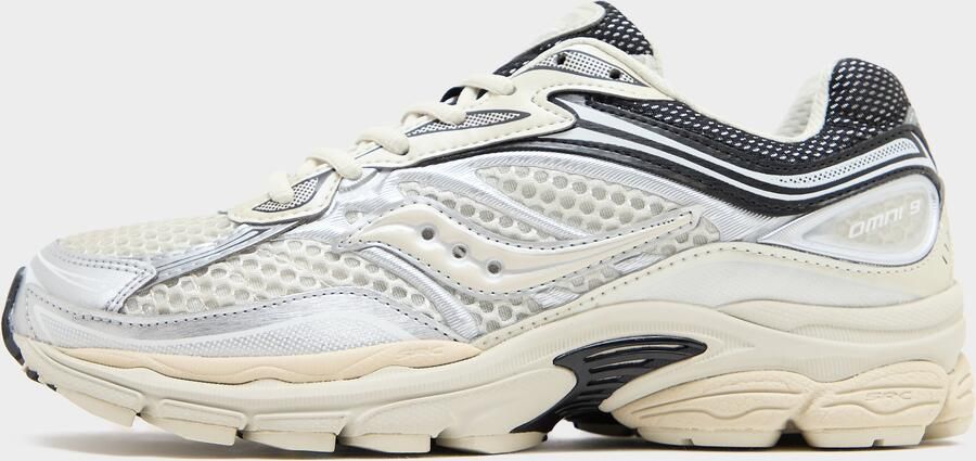 Saucony ProGrid Omni 9 Dames Wit- Dames Wit