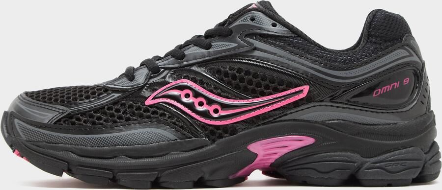Saucony ProGrid Omni 9 Dames Zwart- Dames Zwart