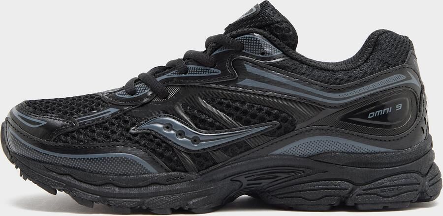 Saucony ProGrid Omni 9 Junior Zwart Kind Zwart