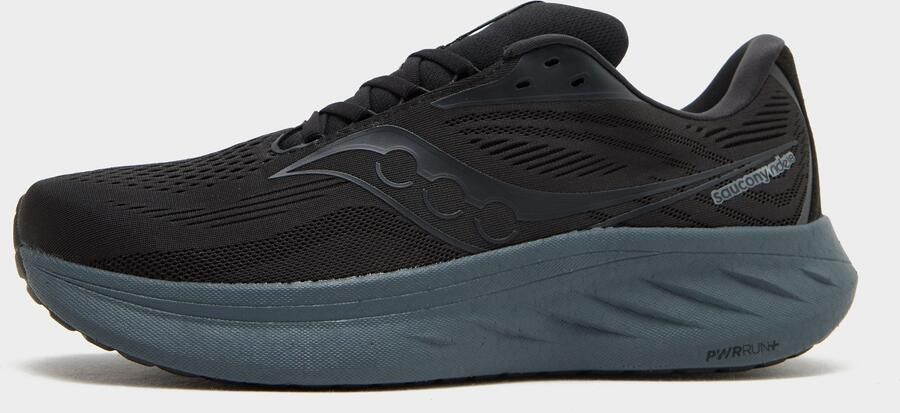 Saucony Ride 18 Zwart- Heren Zwart