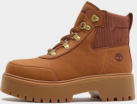 Timberland 6 Inch Stone Street Platform Boots Dames Bruin- Dames Bruin