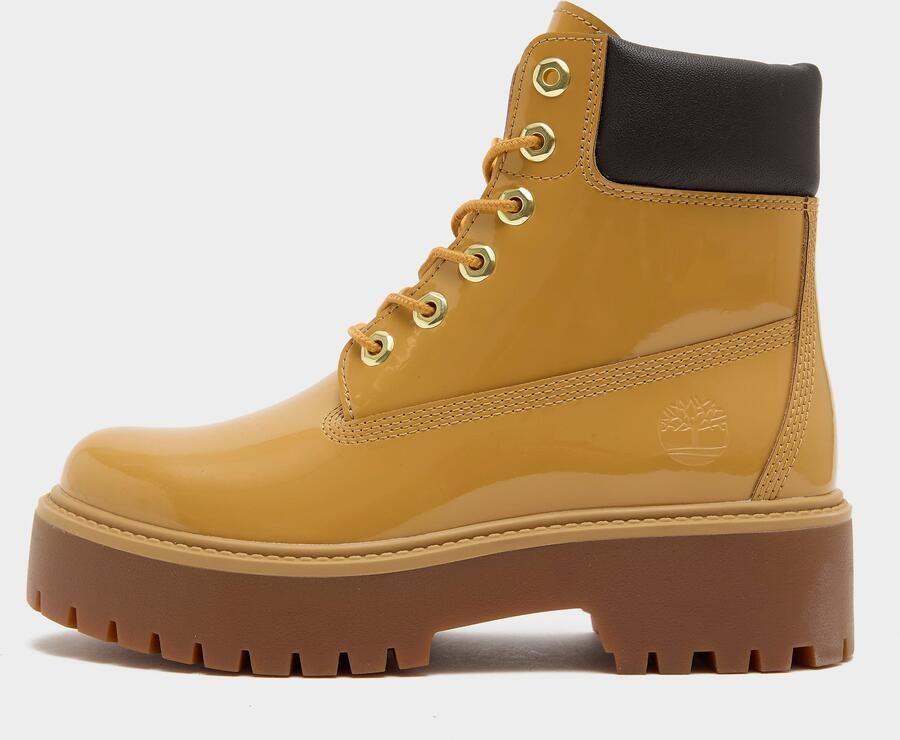 Timberland 6 Inch Patent Leather Boots Dames Bruin- Dames Bruin