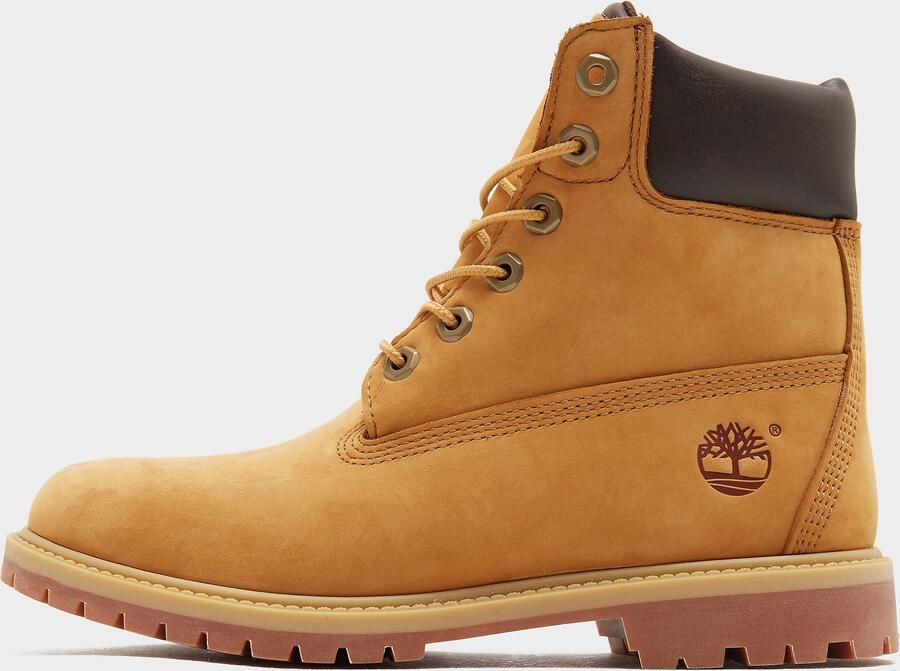 Timberland 6 Inch Premium Double Tongue Boots Dames Bruin- Dames Bruin