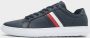 Tommy Hilfiger Sneakers CORPORATE CUP LEATHER STRIPES met strepen in tommy-kleuren - Thumbnail 4