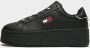 TOMMY JEANS Plateausneakers TJW RETRO BASKET FLATFORM ESS met logo-tekst in de zool vrijetijdsschoen lage schoen veterschoen - Thumbnail 3