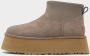 Ugg Classic Mini Dipper Boots Dames Grey- Dames Grey - Thumbnail 1