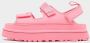 UGG Plateausandalen Goldenglow zomerschoen strandschoen plateausandaal met klittenbandsluitingen - Thumbnail 3