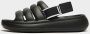 Ugg Flat Sandals MIINTO 3a1f7d76855bb4348be2 Zwart Dames - Thumbnail 4