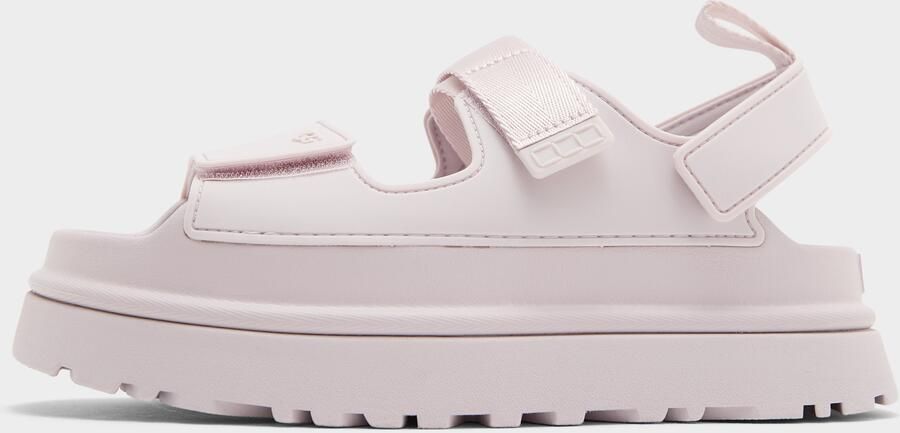 UGG Plateausandalen Goldenglow zomerschoen strandschoen plateausandaal met klittenbandsluitingen - Foto 4