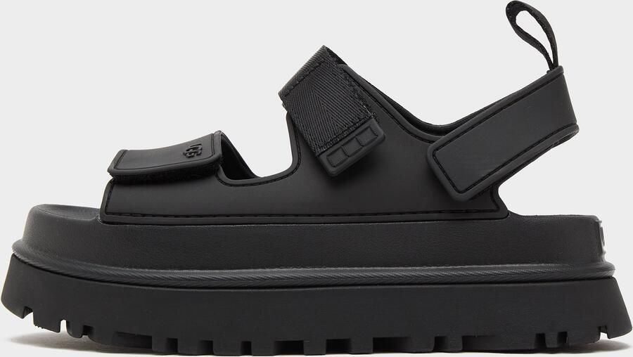 UGG Plateausandalen Goldenglow zomerschoen strandschoen plateausandaal met klittenbandsluitingen - Foto 4