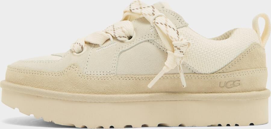 UGG Lo Lowmel suede dames sneakers wit Echt leer Uitneembare zool - Foto 8