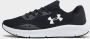 Under Armour Charged Pursuit 3 Hardloopschoenen Black White Dames - Thumbnail 2