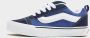 Vans Knu Skool heren sneaker Blauw wit - Thumbnail 4