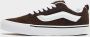 Vans Lifestyle Sneaker Knu Skool 0009Q VNNWH Brown White - Thumbnail 3
