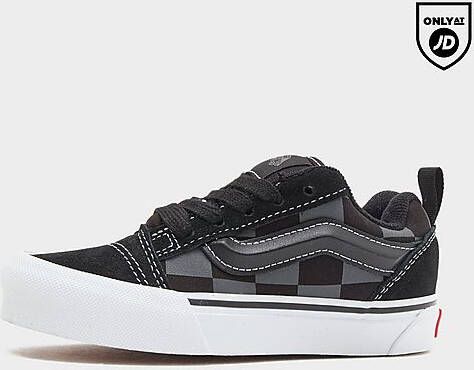 Vans Knu Skool Checkerboard Children Black Kind Black