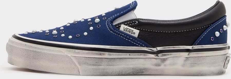 Vans Premium Classic Slip On Blauw- Dames Blauw