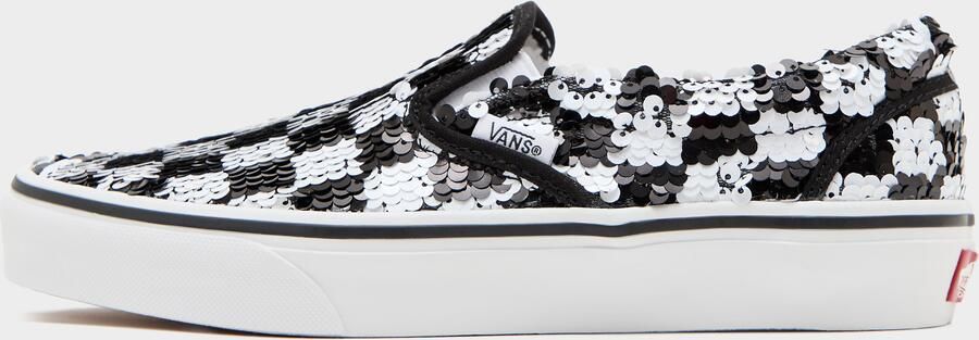 Vans Slip-On Sequin Dames Wit- Dames Wit