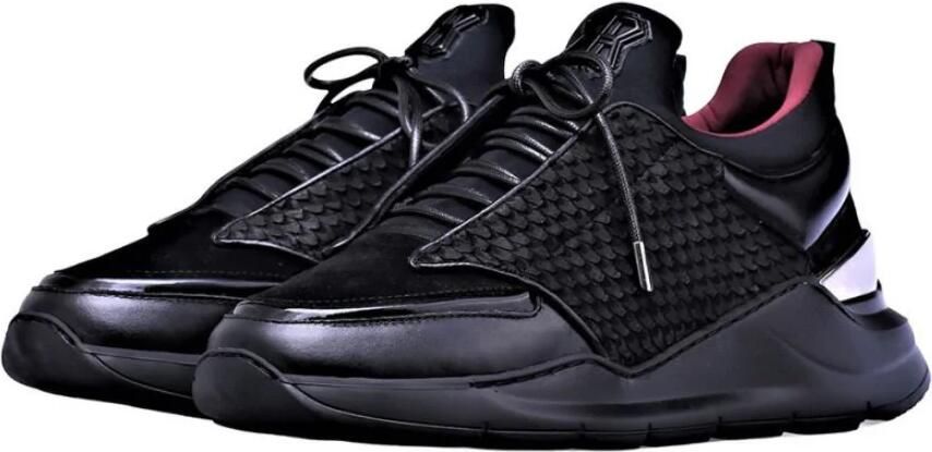 Benjamin Berner Neoprene Magnus Sneaker Black Heren - Foto 2