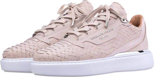 Benjamin Berner Raphael Low Top Python Cut-Matt Nappa Sneaker