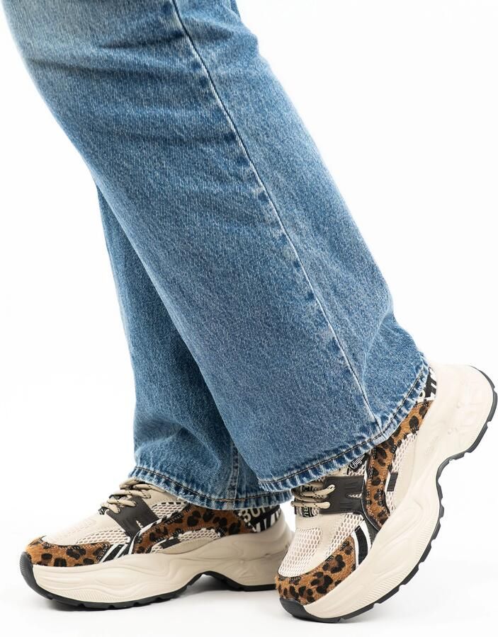 Buffalo Yuno One dames sneaker Beige multi - Foto 6
