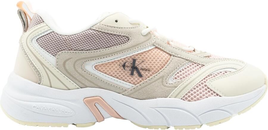 Calvin Klein Jeans Chunky sneakers met labeldetails model 'RETRO TENNIS' - Foto 3
