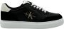Calvin Klein Zwarte Polyester Sportieve Sneakers met Stijlvol Print Black Heren - Thumbnail 3