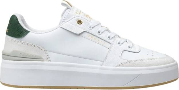 Cruyff Endorsed Tennis Soft Leather Cracked Leather Sneaker