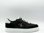 Calvin Klein Zwarte Polyester Sportieve Sneakers met Stijlvol Print Black Heren - Thumbnail 12