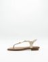 Michael Kors Mallory thong pale gold Goud - Thumbnail 11