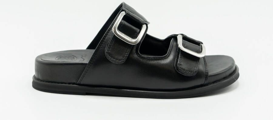 Unisa Cutler Double Buckle Slippers