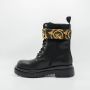 Versace Jeans Couture Vrouwenschoenen Ankle Boots 73Va3S64 Zs358 G89 Black Zwart Dames - Thumbnail 11