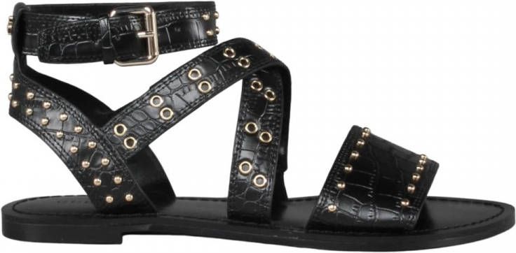 Guess Fl6Cv2 Fal03 Cevie2 Sandalen Zwart Dames - Foto 4