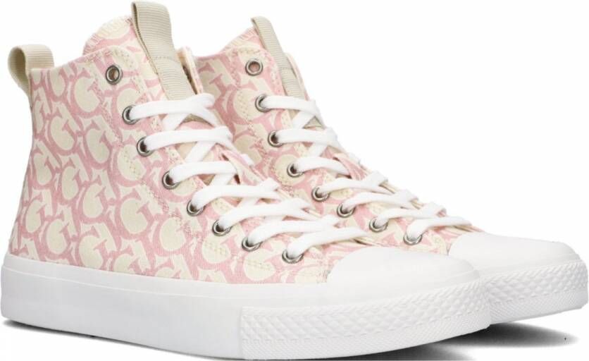 GUESS Ederla Hi Dames Sneakers Roze - Foto 5