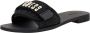 Guess Elyze Zwarte Slippers voor Dames Black Dames - Thumbnail 5