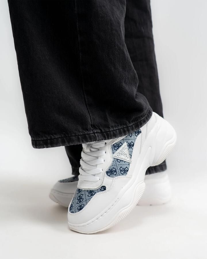 GUESS Dames Sneakers Wit FLTHP4FAL12 Wht Hapyy4 - Foto 3