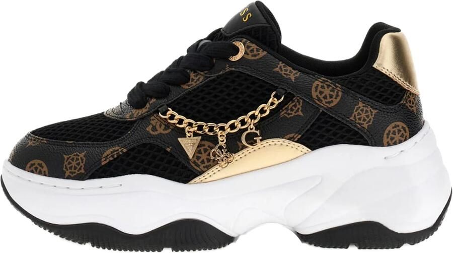 GUESS Dames Sneakers Zwart FLPHAR-FAL12 BLKBR Harpaa - Foto 3