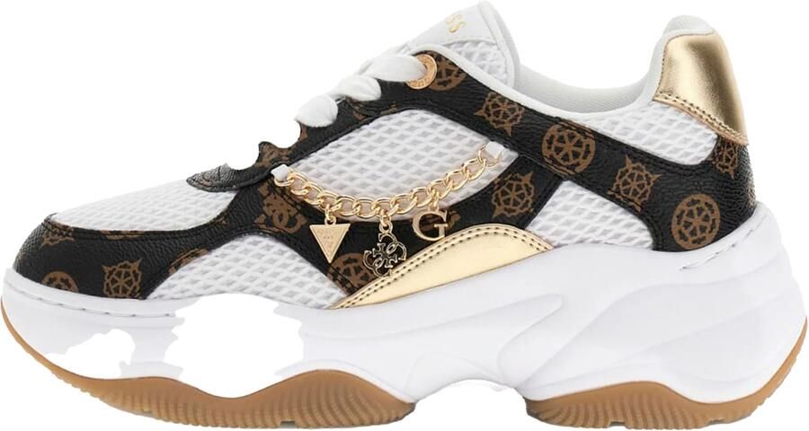 GUESS Dames Sneakers Wit FLPHAR-FAL12 WHIBR Harpaa - Foto 7