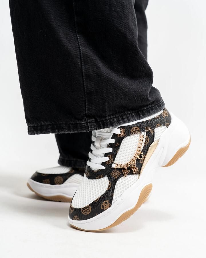 GUESS Dames Sneakers Wit FLPHAR-FAL12 WHIBR Harpaa - Foto 12