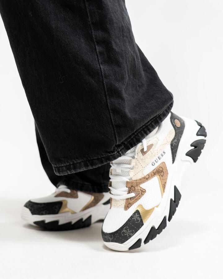 GUESS Dames Sneakers Bruin FLPNTS-FAL12 BEIBR Notiss - Foto 4