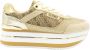 Guess Beige Sportieve Instap Sneakers met Veters Multicolor Dames - Thumbnail 6