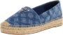GUESS Jolandon Moccasin Dames Blauw - Thumbnail 2