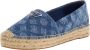 GUESS Jolandon Moccasin Dames Blauw - Thumbnail 4