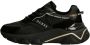 Guess Lichtgewicht zwarte sneaker van mesh en suède Black Dames - Thumbnail 6