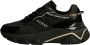Guess Lichtgewicht zwarte sneaker van mesh en suède Black Dames - Thumbnail 6