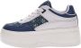 GUESS Ridgee2 Sneaker Dames Blauw - Thumbnail 5