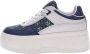 GUESS Ridgee2 Sneaker Dames Blauw - Thumbnail 2