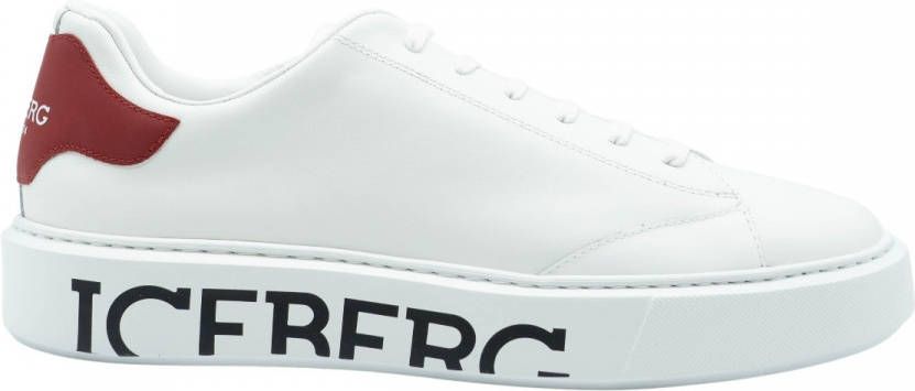Iceberg Sneakers with logo , Wit, Heren - Schoenen.nl