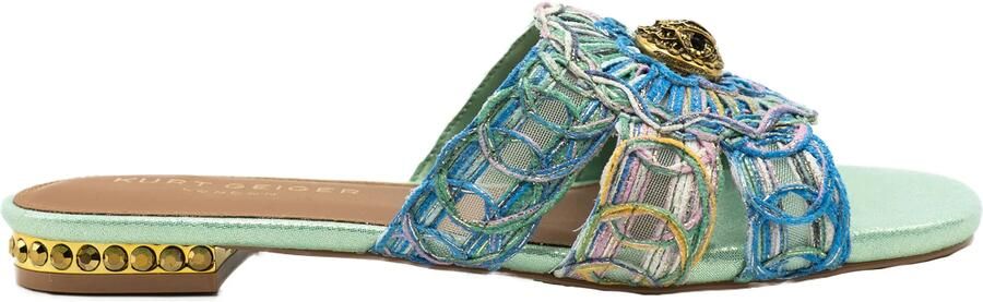 Kurt Geiger Dames Slipper Blauw 5600589999 89 Chelsea Woven - Foto 2